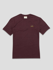 BIKE T-SHIRT RED BROWN