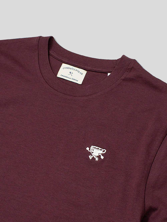 MUG T-SHIRT RED BROWN