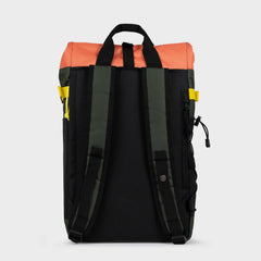Mochila Caqui y Naranja