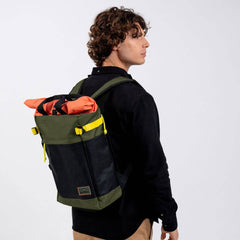 Mochila Caqui y Naranja