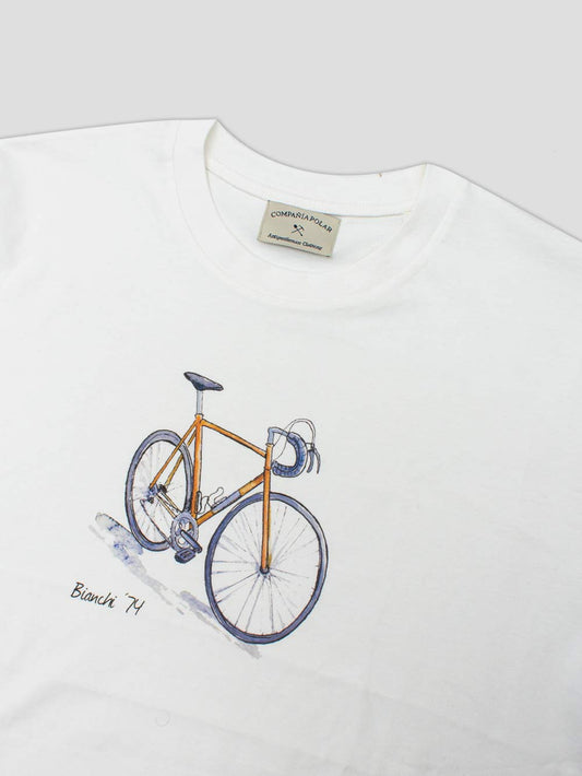 BIANCHI T-SHIRT WHITE