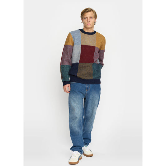 KNIT SWEATER 6608 NAVY