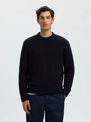 ALEX CREW NECK NAVY