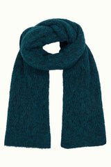 SCARF AJOUR PINE GREEN