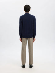 BERG HALF ZIP BLUE