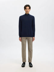 BERG HALF ZIP BLUE