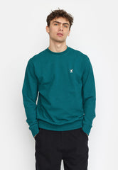 ZIP SWEATSHIRT PETROL