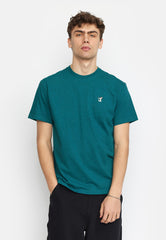 ZIP T-SHIRT PETROL