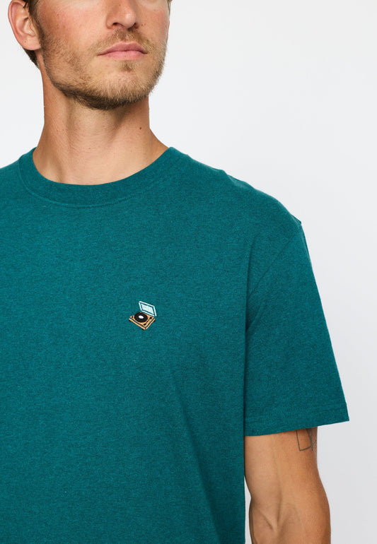 PLA T-SHIRT PETROL