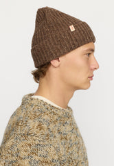 BEANIE RVLT AW25 BROWN