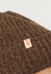 BEANIE RVLT AW25 BROWN