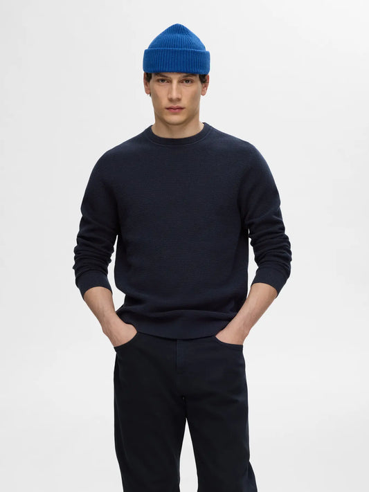 ROSS SWEATER DK SAPPHIRE