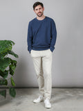 WASHED SWEATSHIRT NAVY