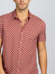 HANK SHIRT SUN PRINT