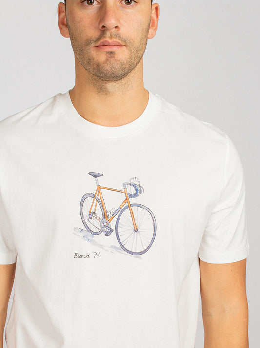 BIANCHI T-SHIRT WHITE