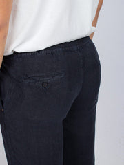 EASY PANT LINEN NAVY