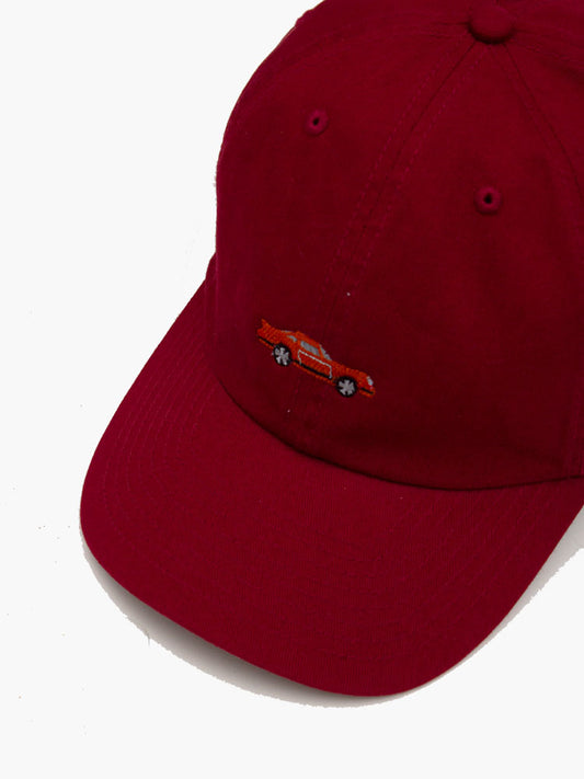 CAR CAP BURGUNDY