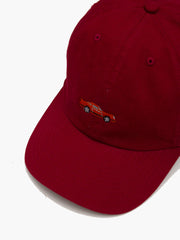 CAR CAP BURGUNDY