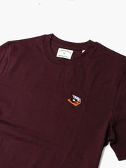 TURN T-SHIRT RED BROWN