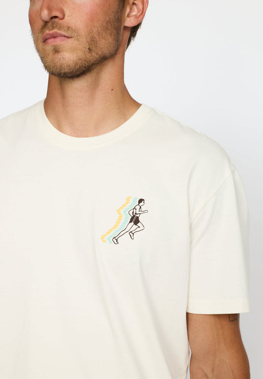 RUN T-SHIRT OFF WHITE