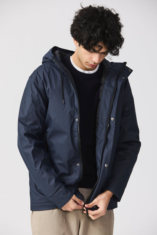PLAS JACKET NAVY