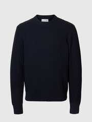 TOM CREW NECK BLUE