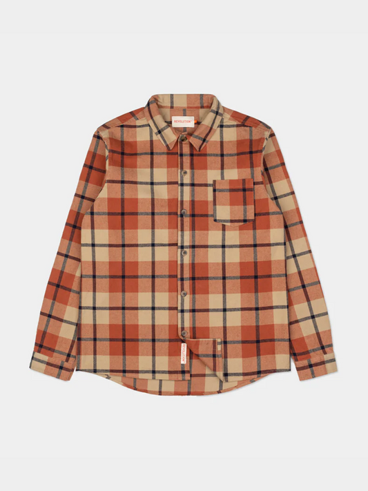 CASUAL OVERSHIRT 3885 ORANGE