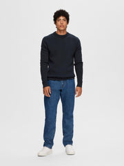 DANE CREW NECK NAVY