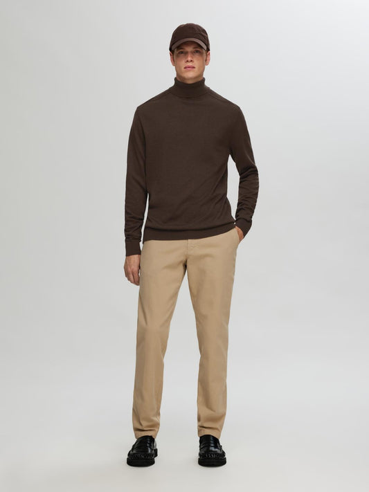 BERG ROLLNECK CHOCOLATE