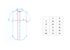 HANK SHIRT BLUE PRINT