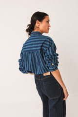 CAMISA STRIPES INDIGO