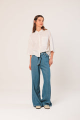 CAMISA POPELIN BLANCO