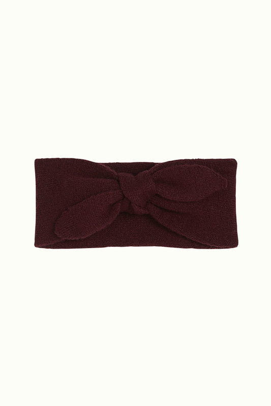 HAIRBAND LOLA BORDEAUX RED