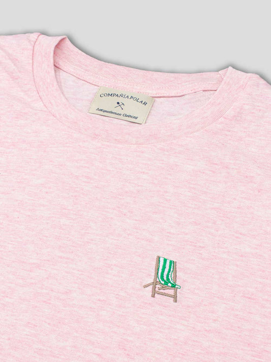 HAMACA T-SHIRT HEATHER PINK
