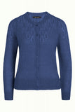 CARDIGAN YOKE AZUL