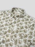 HANK SHIRT OLIVE MONSTERA