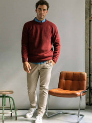 NEP SWEATER BURGUNDY