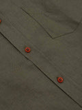 HANK SHIRT LINEN GREEN