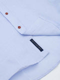 HANK SHIRT LINEN LIGHT BLUE
