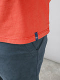 WASHED T-SHIRT PAPRIKA